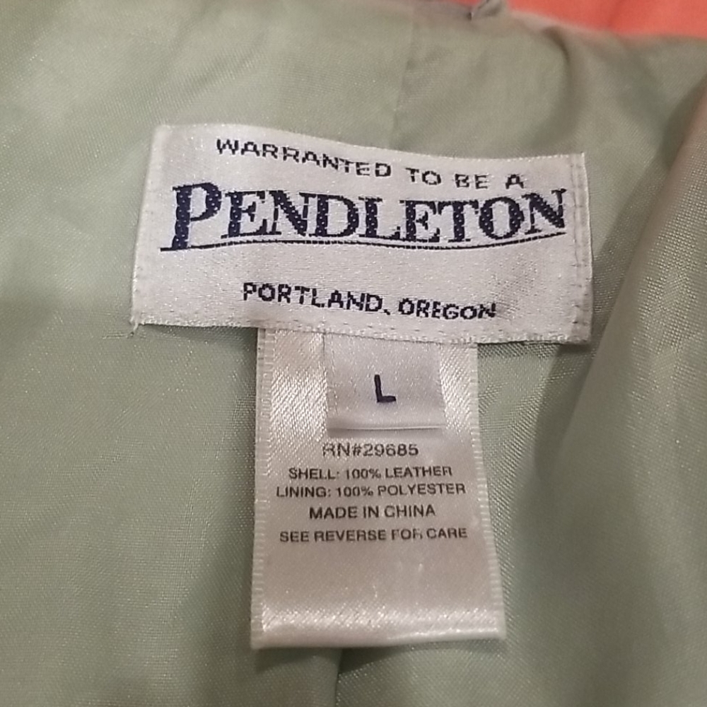 Pendleton Leather Jacket - image 8